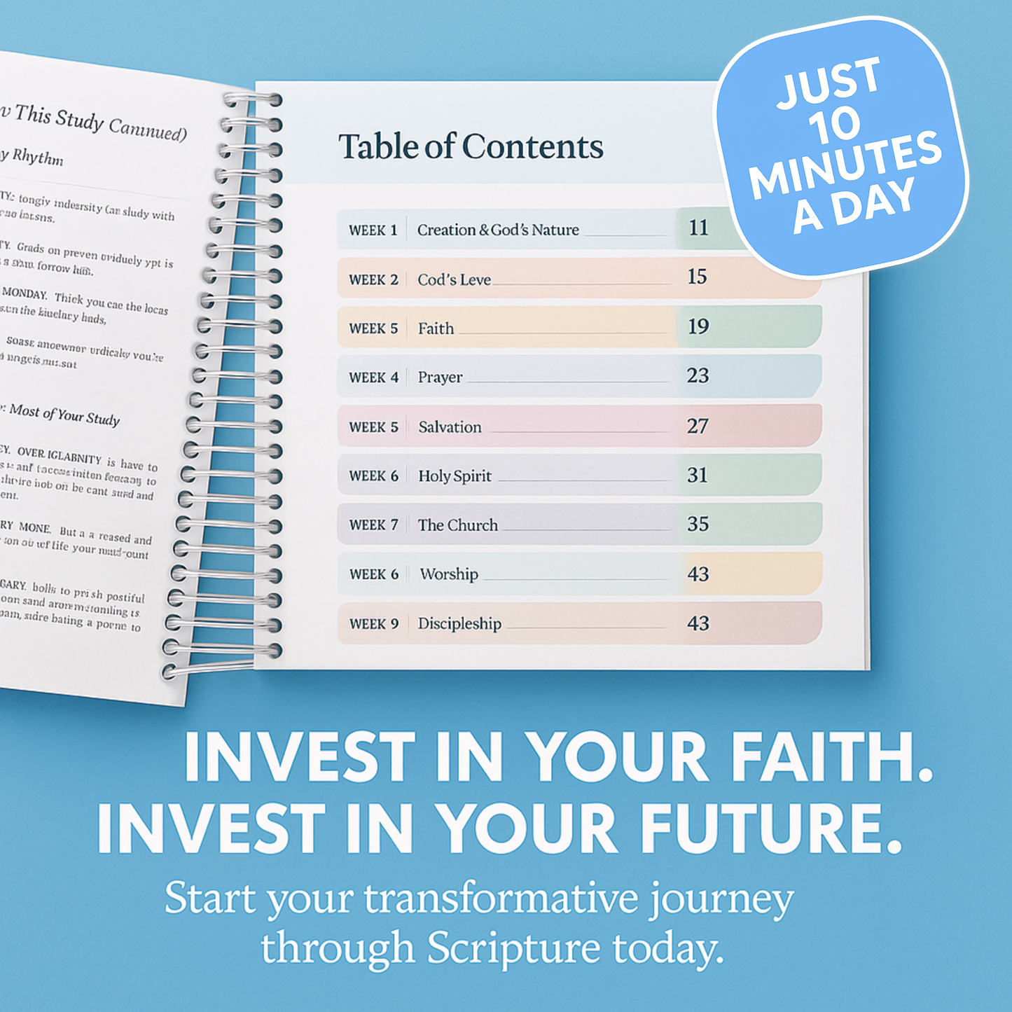 Haloven's Bible In A Year: A 52 Week Study