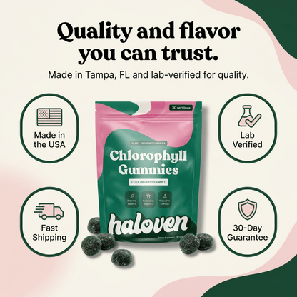 Haloven™  Chlorophyll Gummies