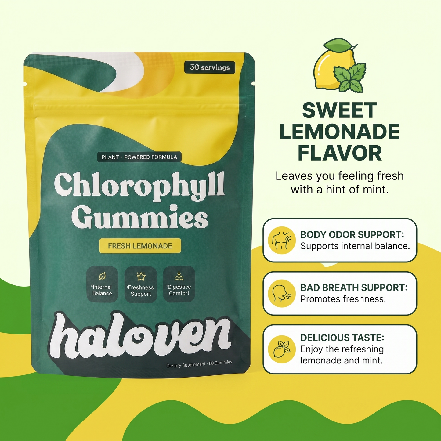 Haloven™  Chlorophyll Gummies
